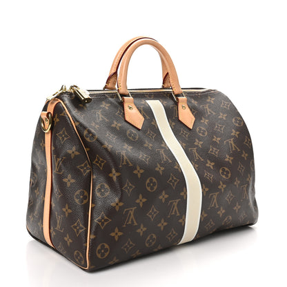 Louis Vuitton Monogram My LV Heritage Speedy Bandouliere 35 Ivory White 3 of 12