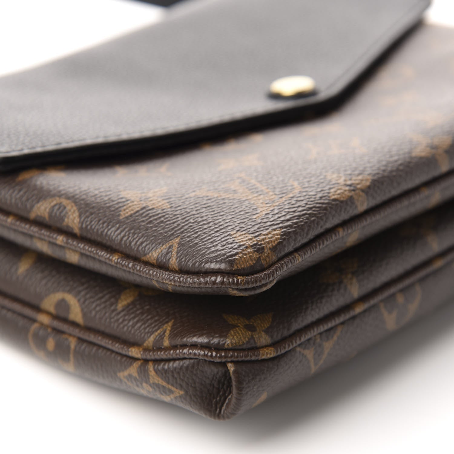 Louis Vuitton Monogram Twice Pochette Black 7 of 12
