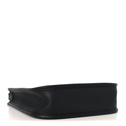 Hermes Taurillon Clemence Evelyne TPM Black 4 of 11