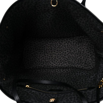 Louis Vuitton Monogram Giant Wild At Heart Neverfull MM Black 5 of 8