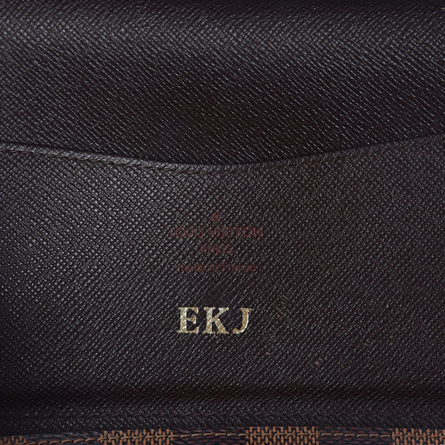Damier Ebene Josephine Wallet