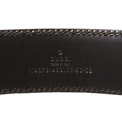 Gucci Guccissima Interlocking G 40mm Belt 80 32 Brown 5 of 5