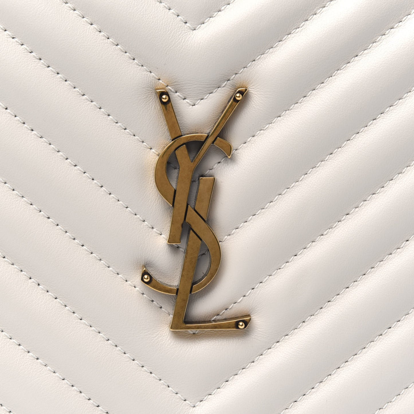 Calfskin Matelasse Monogram Lou Camera Bag Crema Soft