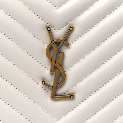 Saint Laurent Calfskin Matelasse Monogram Lou Camera Bag Crema Soft 5 of 5
