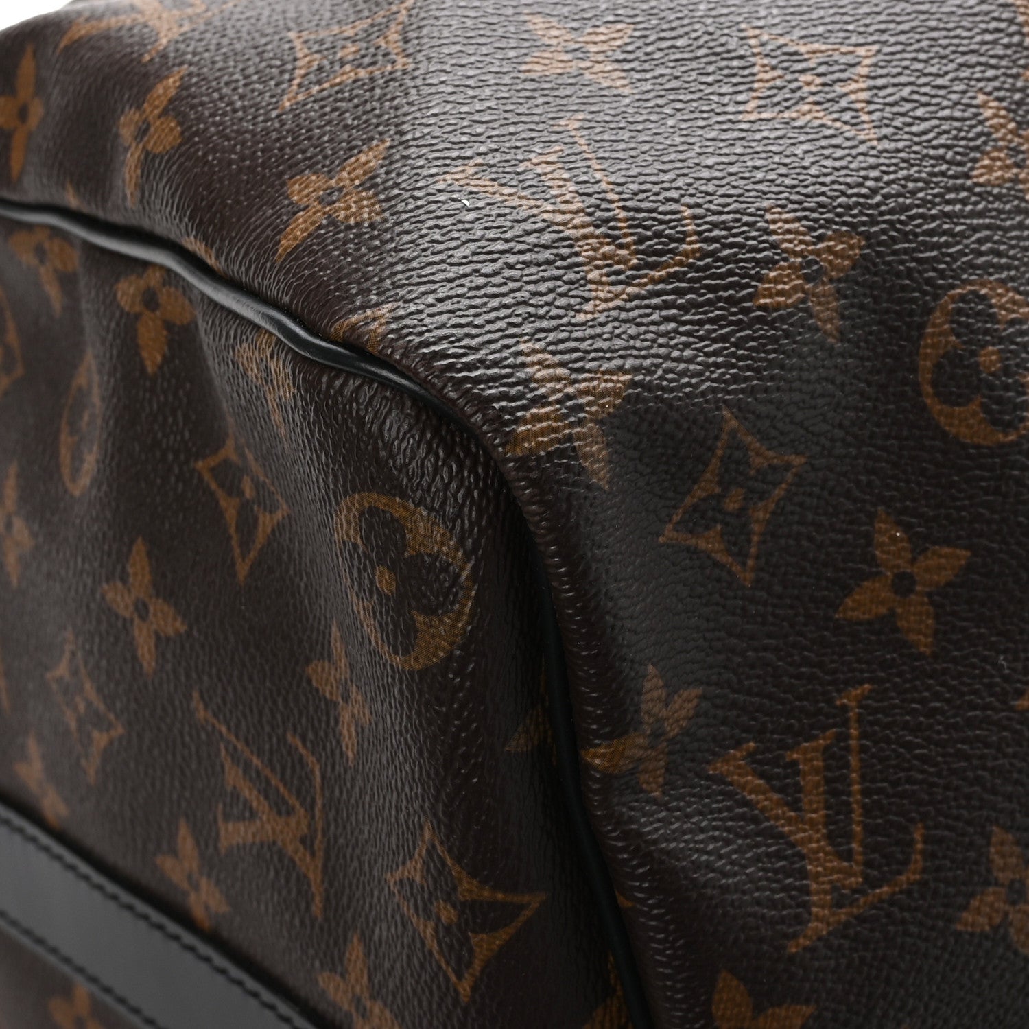 Louis Vuitton Monogram Macassar Keepall Bandouliere 45 7 of 10