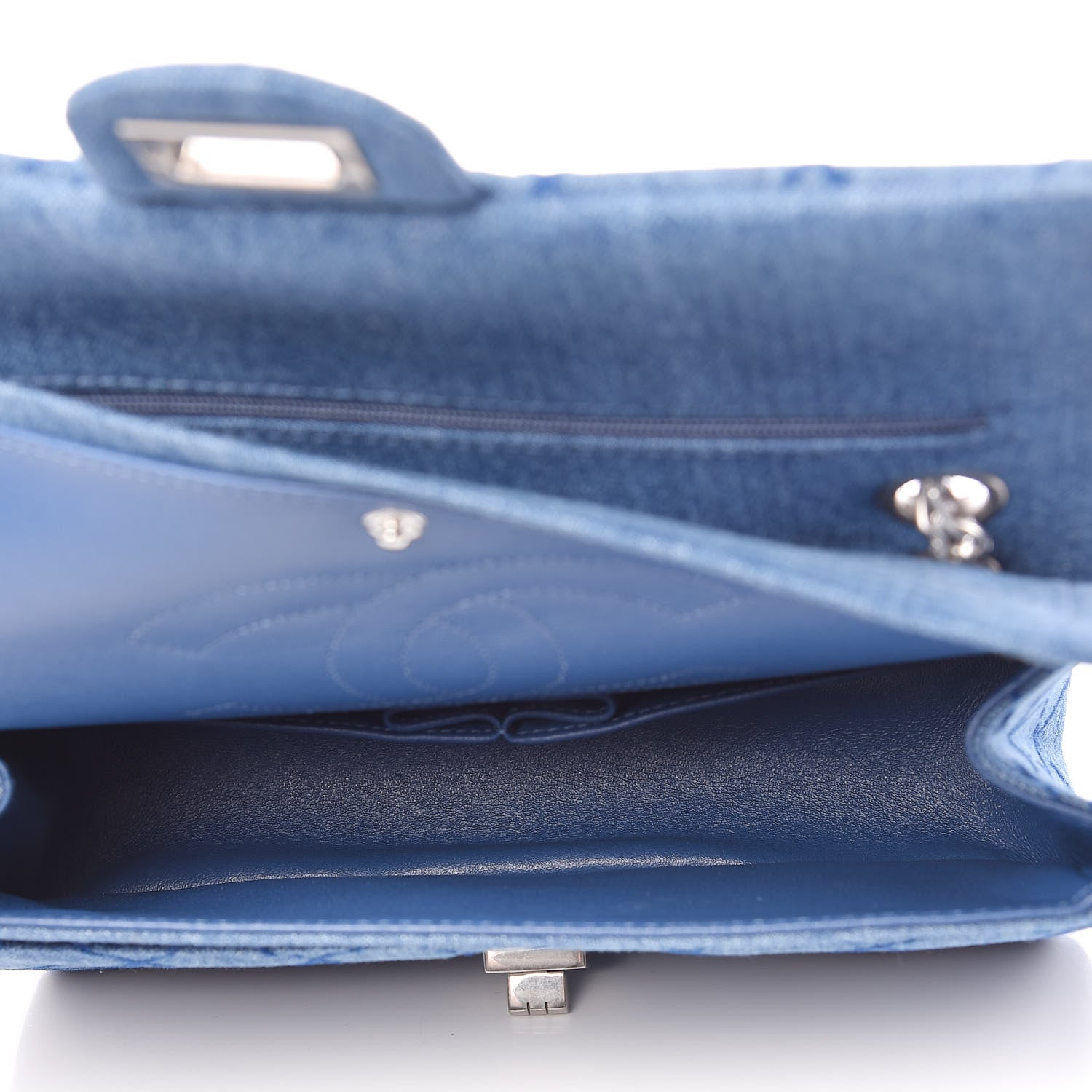 Chanel Denim 2.55 Reissue 225 Flap Blue 5 of 11
