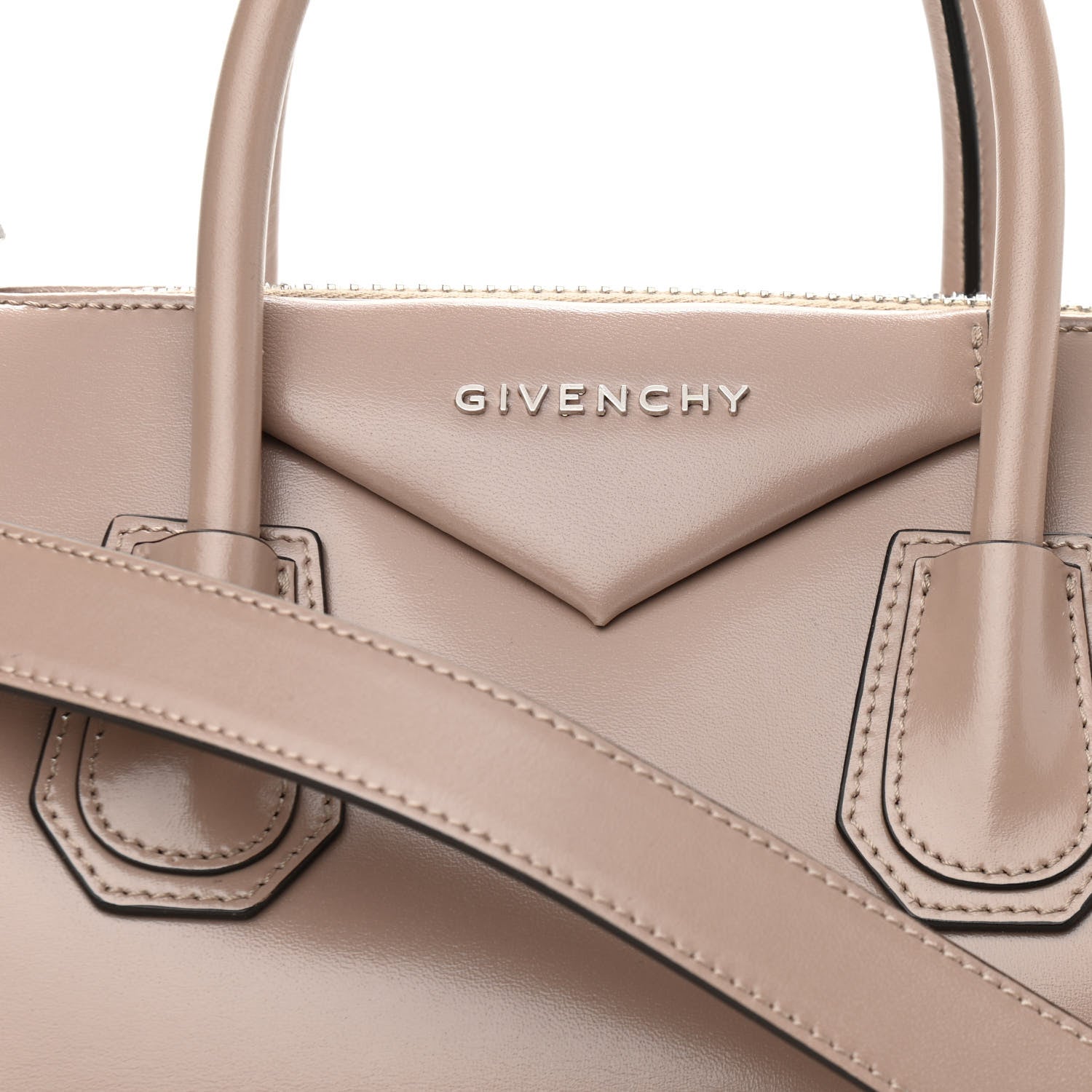 Givenchy Shiny Lord Calfskin Small Antigona Linen 8 of 10