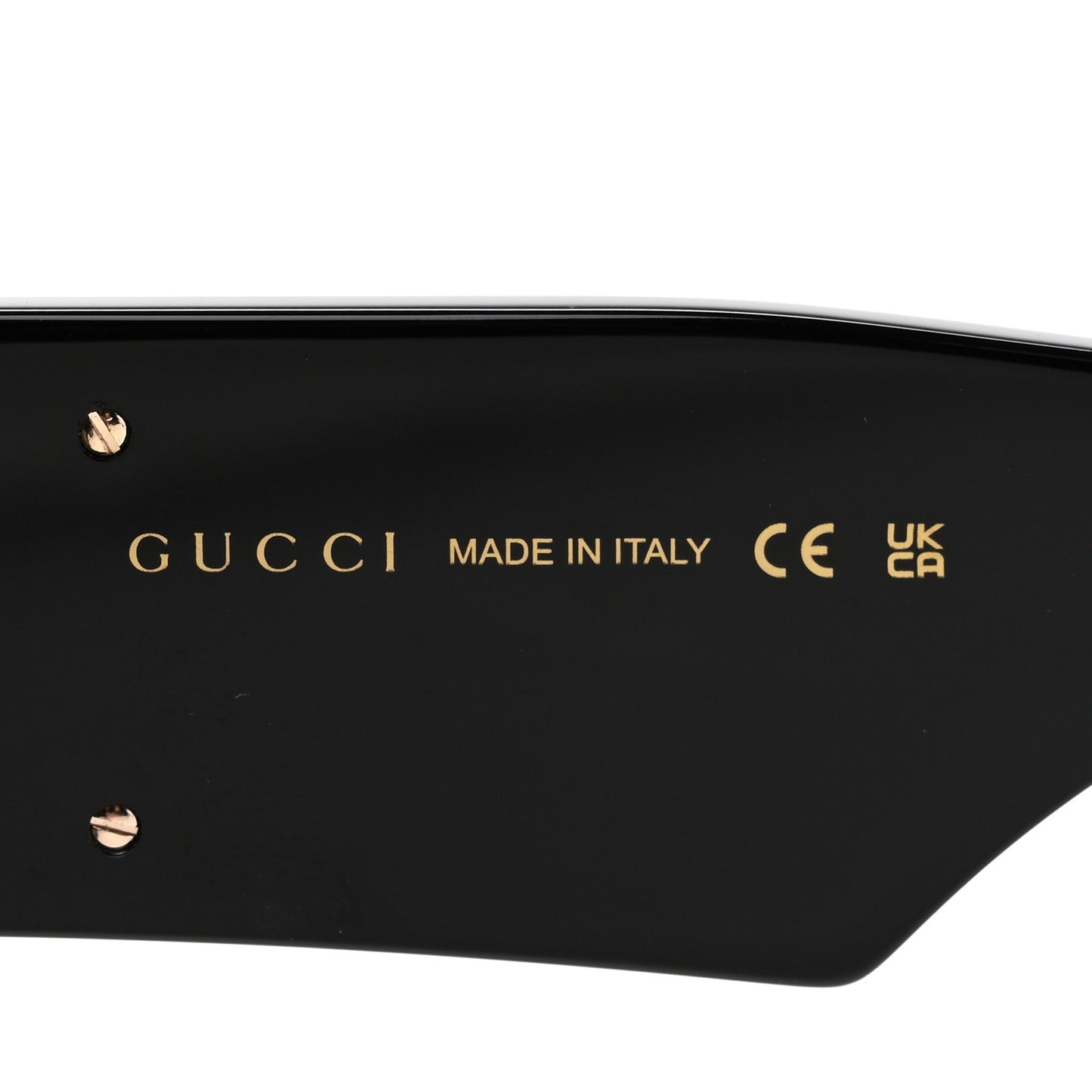 Acetate Square Frame Sunglasses GG0956S Black
