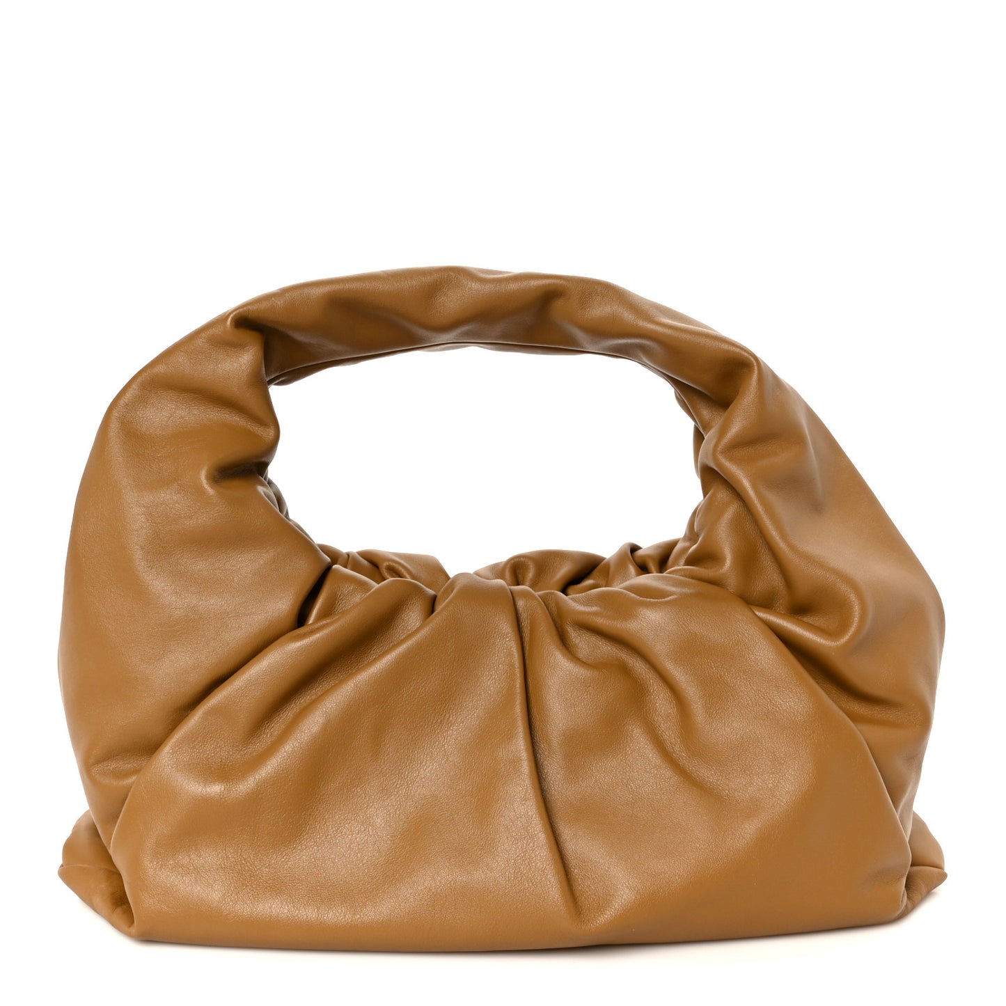 Smooth Butter Calfskin Small The Shoulder Pouch Cammello