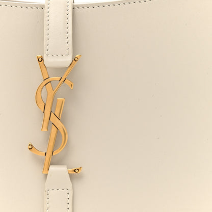 Saint Laurent Smooth Calfskin Le 5 A 7 Hobo Blanc Vintage 8 of 11