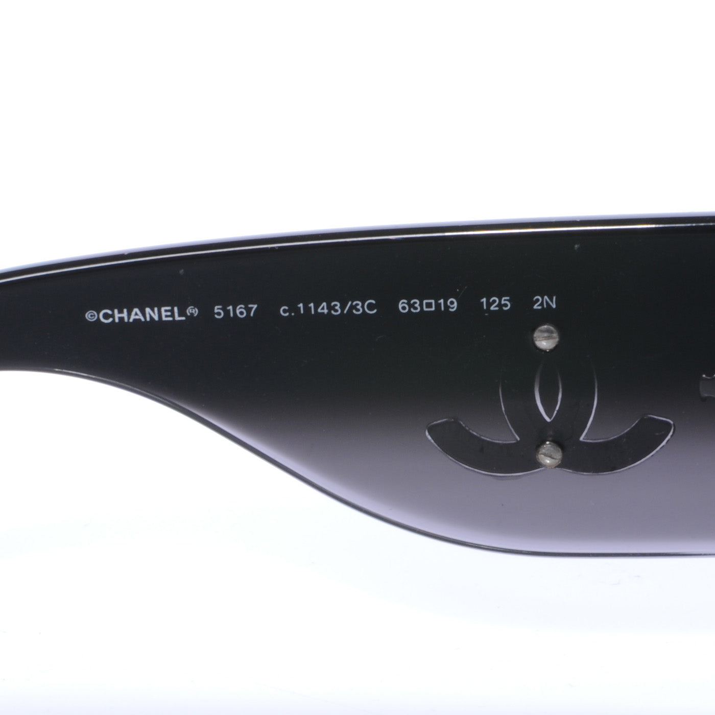 CC Logo Sunglasses Black 5167