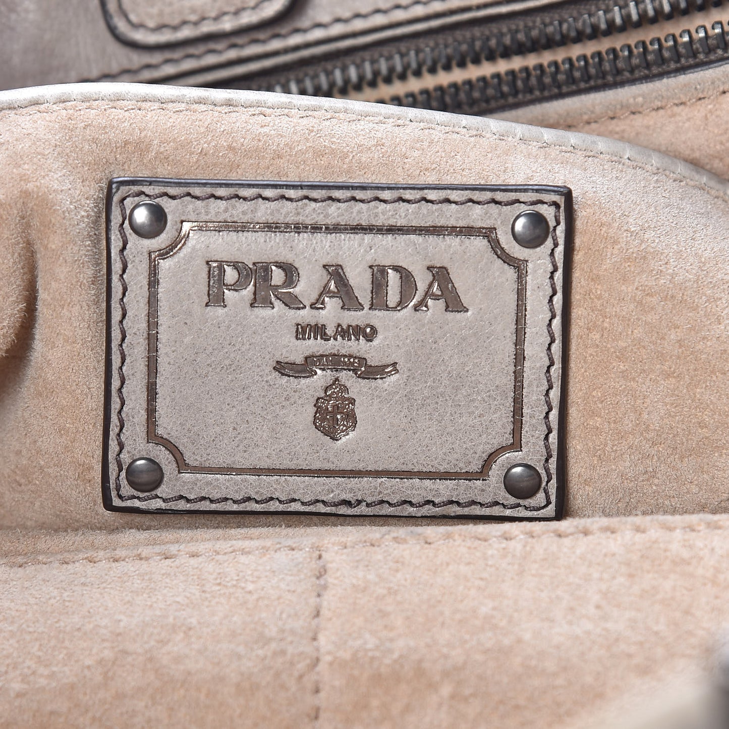Glace Calfskin Extra Wide Tote Ghiaccio Sfumato