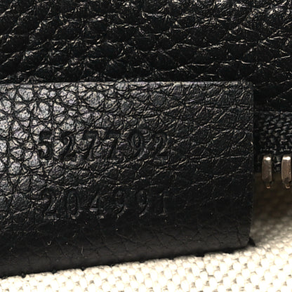 Gucci Grained Calfskin Small Logo Belt Bag Black 7 of 10