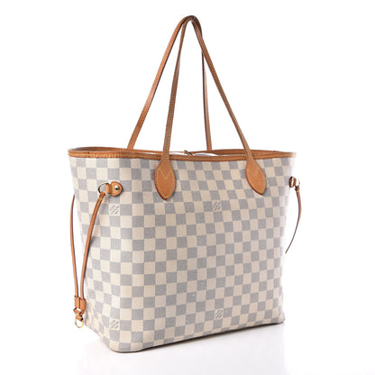 Louis Vuitton Damier Azur Neverfull MM 3 of 19