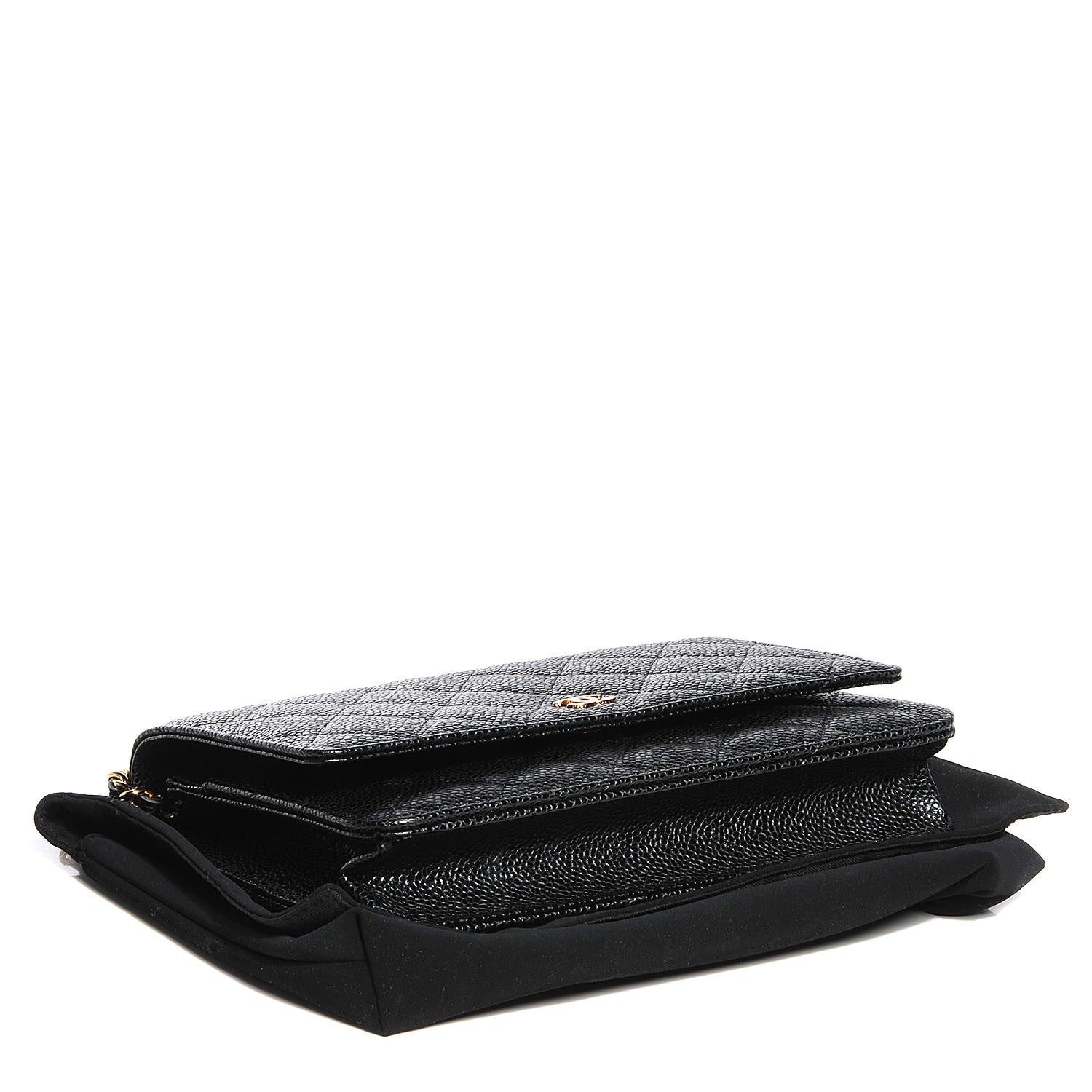 Chanel Caviar Quilted Wallet On Chain WOC Black 6 of 21