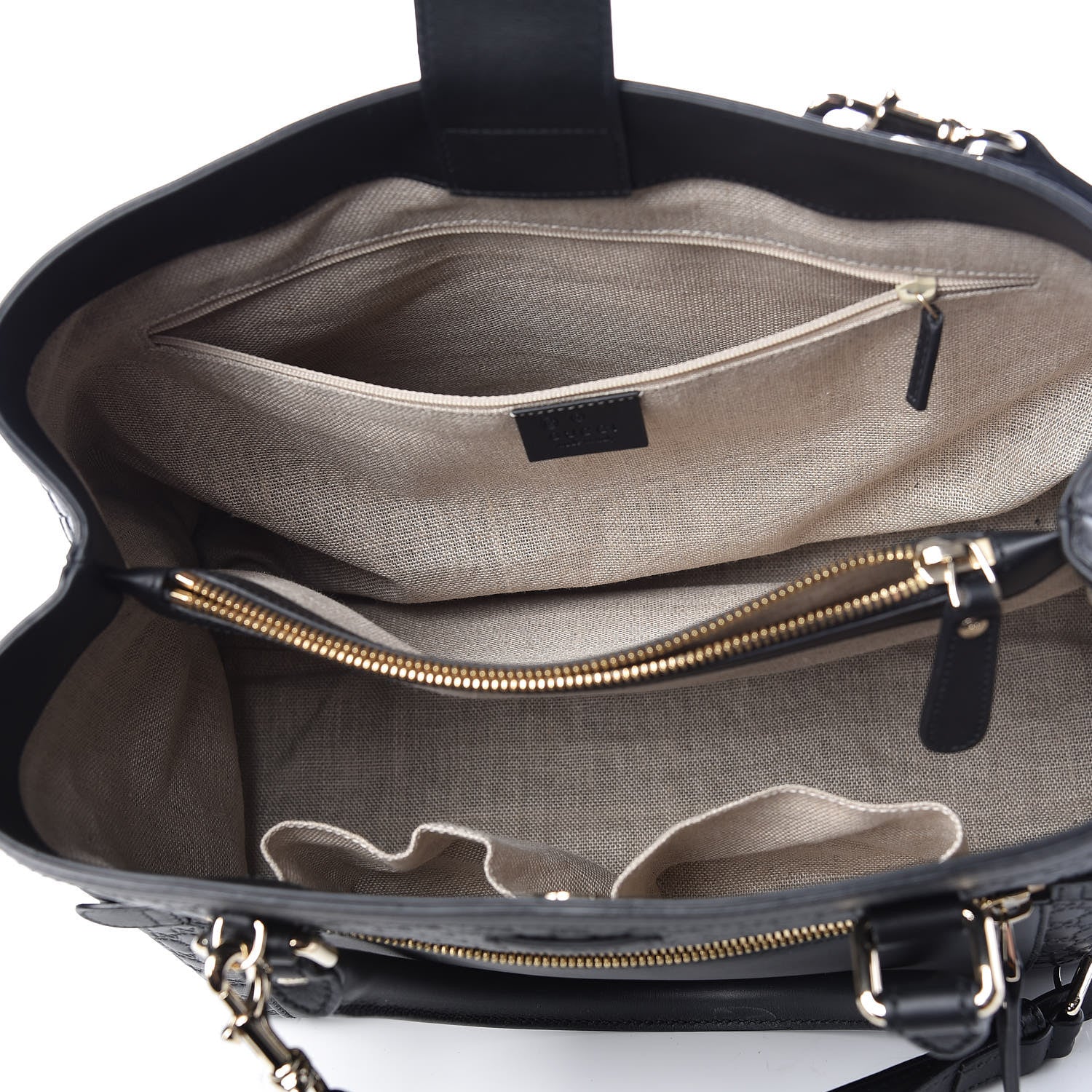 Gucci Soft Microguccissima Medium Tote Black 5 of 10