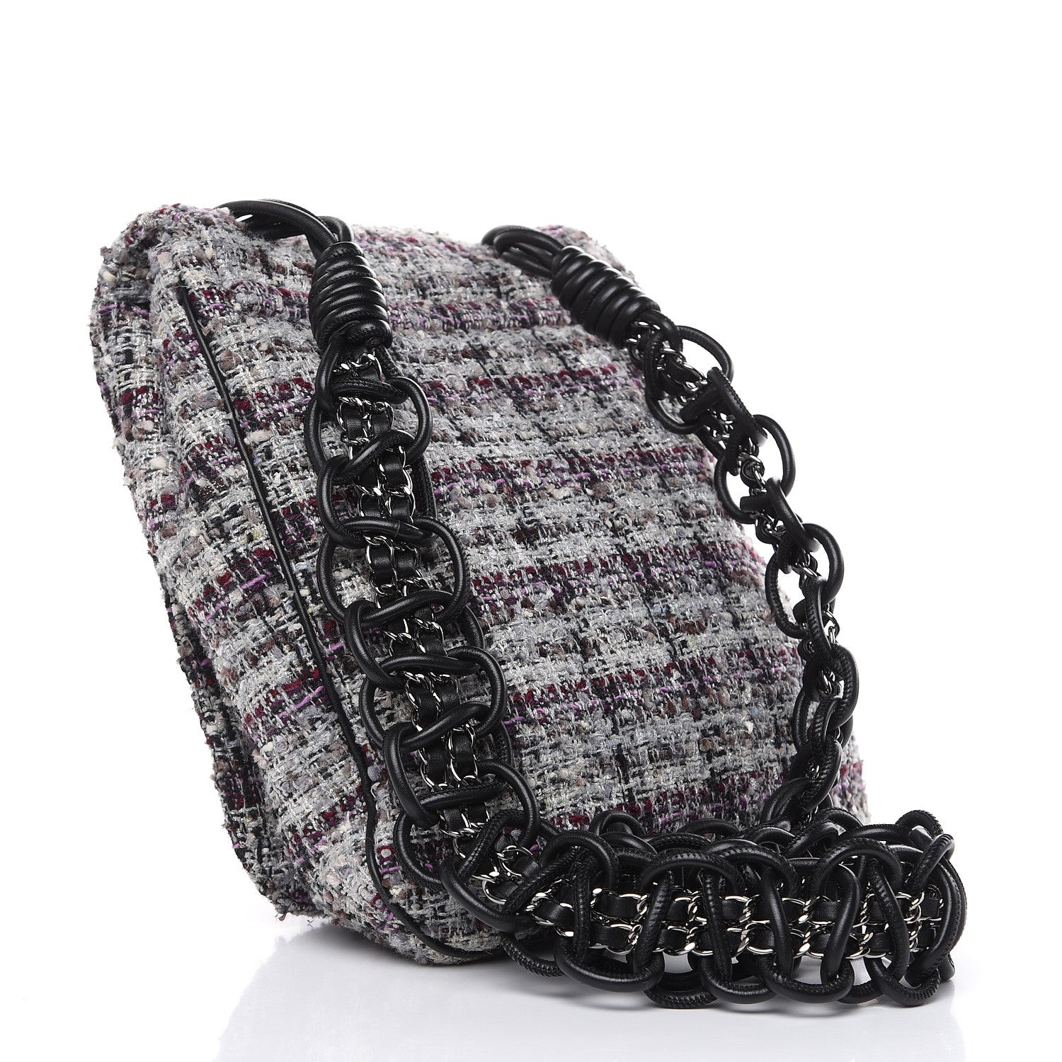 Chanel Tweed Camellia Messenger Multicolor 3 of 9
