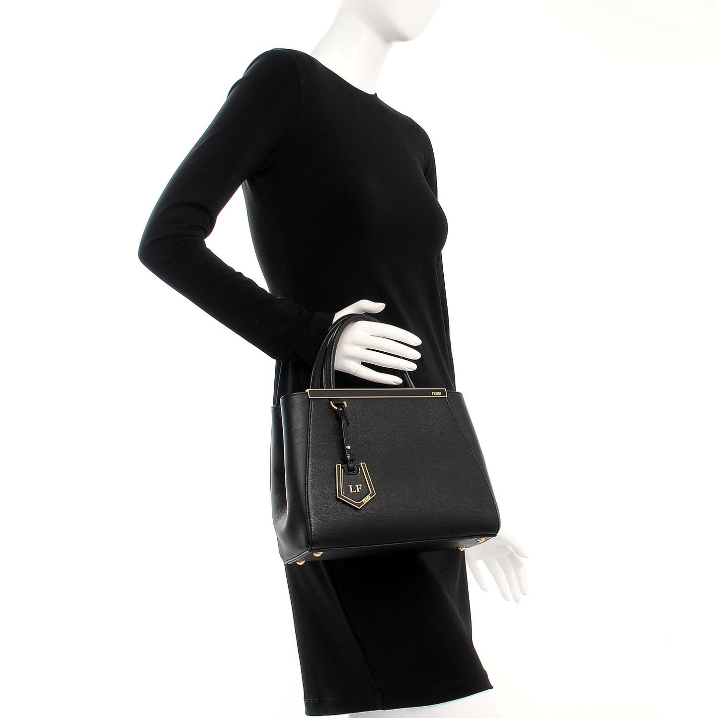 Vitello Elite Petite 2Jours Tote Black