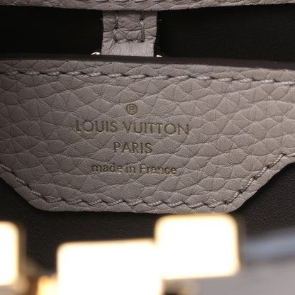 Louis Vuitton Taurillon Capucines BB Galet 6 of 8