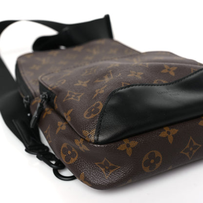 Louis Vuitton Monogram Macassar Avenue Sling Bag 7 of 8