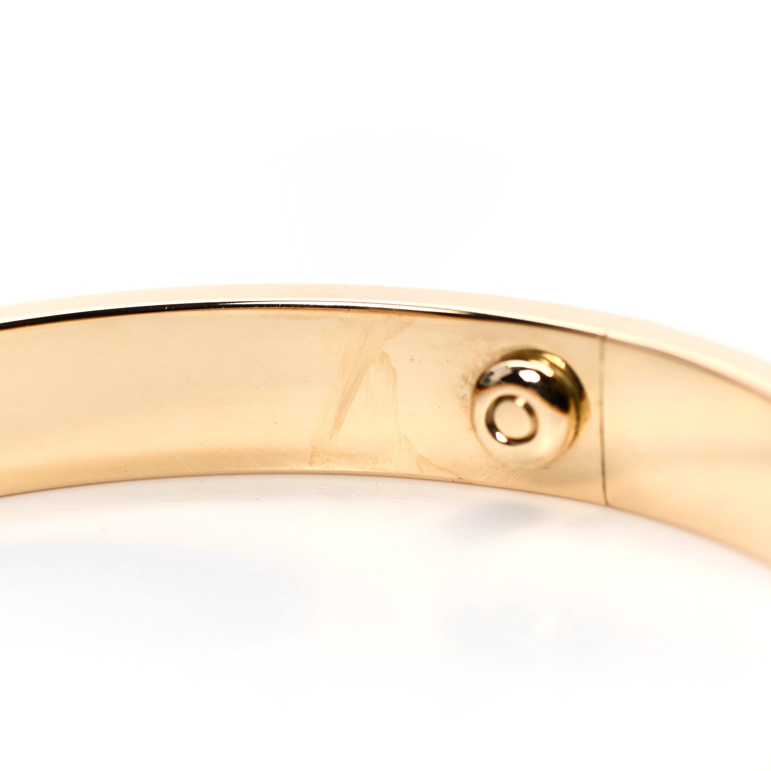 Cartier 18K Yellow Gold LOVE Bracelet 17 6 of 7