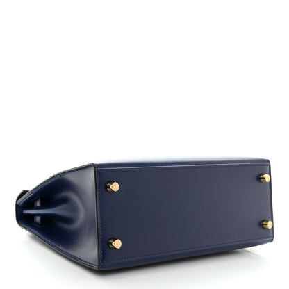 Hermes Box Kelly Sellier 25 Bleu Saphir 4 of 11