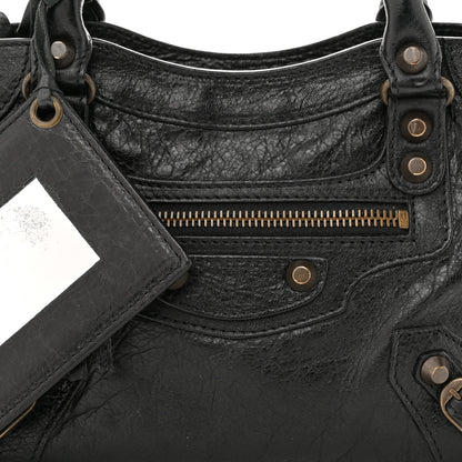 Balenciaga Agneau Classic Hardware Mini City Black 8 of 13