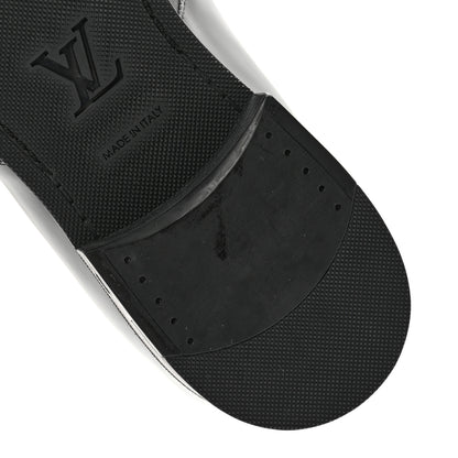 Louis Vuitton Lambskin Mens Derby Lace Up Shoes 9 Black 11 of 12