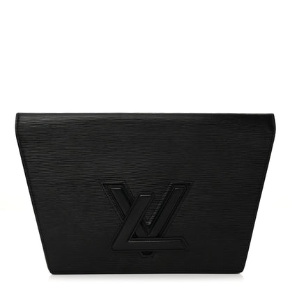 Louis Vuitton Epi Pochette Trapeze Black 1 of 6