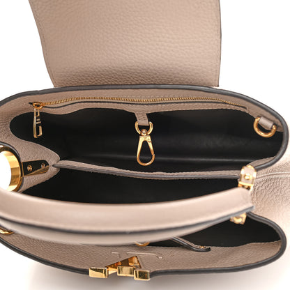 Louis Vuitton Taurillon Capucines PM Galet 5 of 9