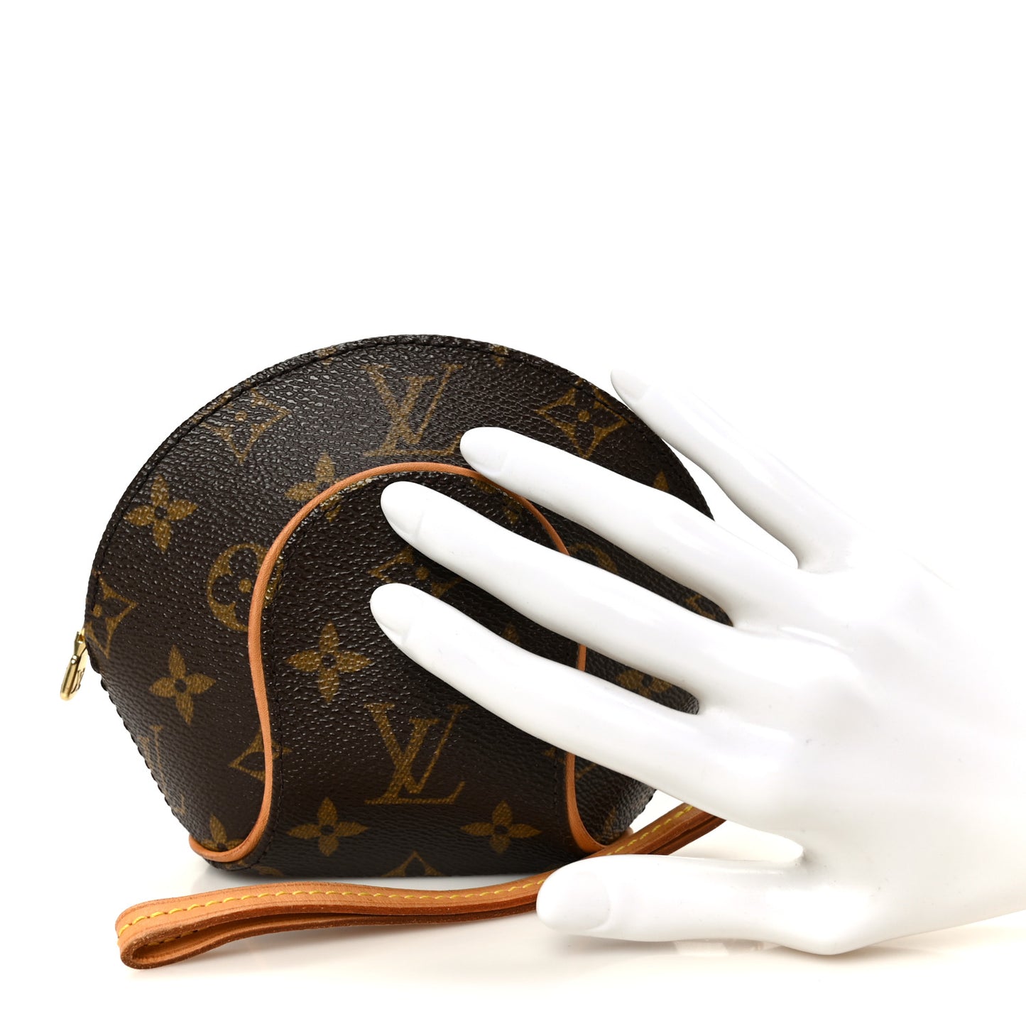Monogram Mini Ellipse Wristlet Clutch