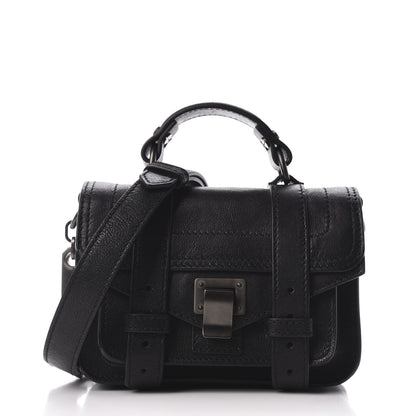 Chloe Calfskin Lizard Embossed Small Aby Lock Sepia Brown 6 of 18