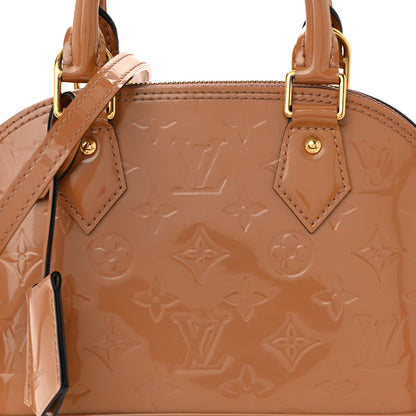 Louis Vuitton Vernis Alma BB Rose Velours 7 of 9