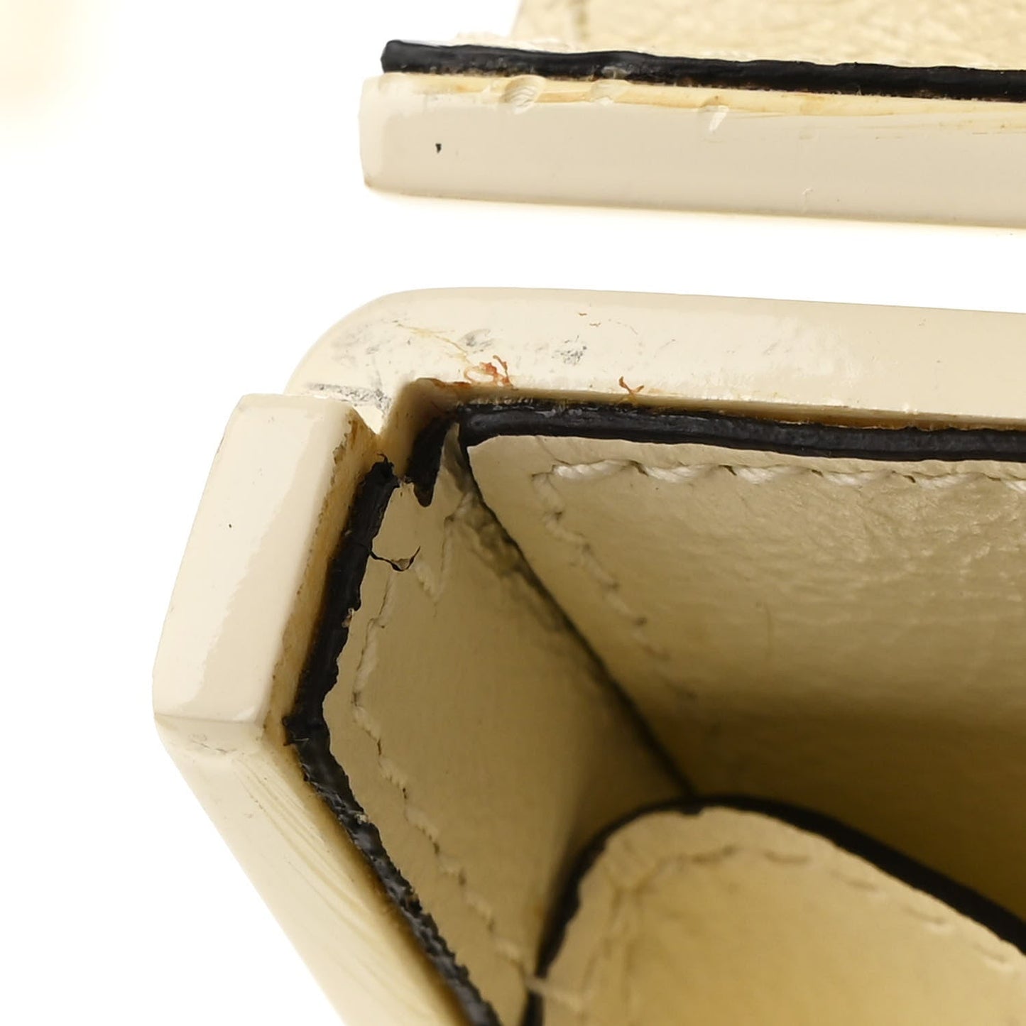 Plexiglass Mini Sylvie 1969 Top Handle Bag Ivory