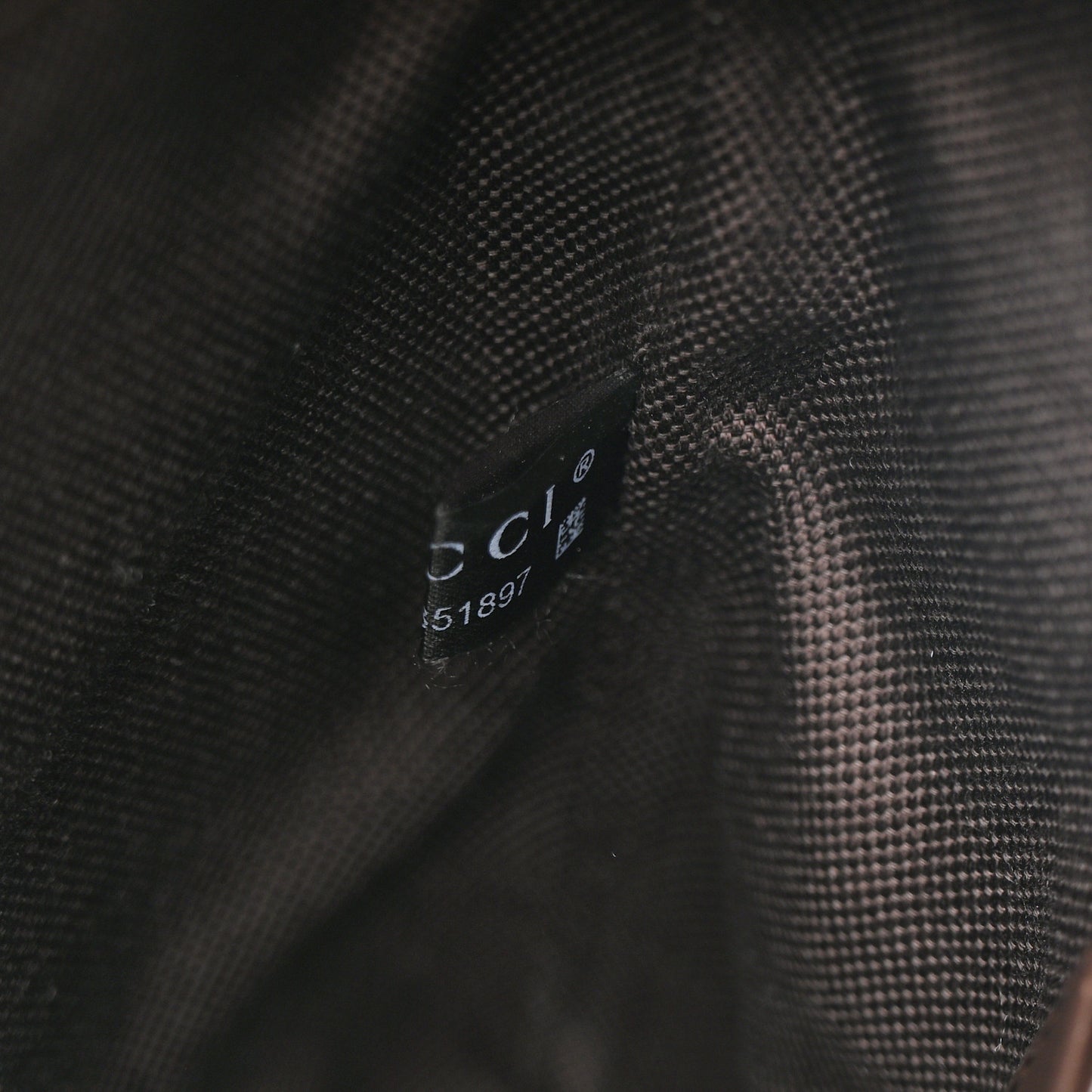 GG Supreme Monogram Mini Shadow Bucket Bag Beige Dark Brown