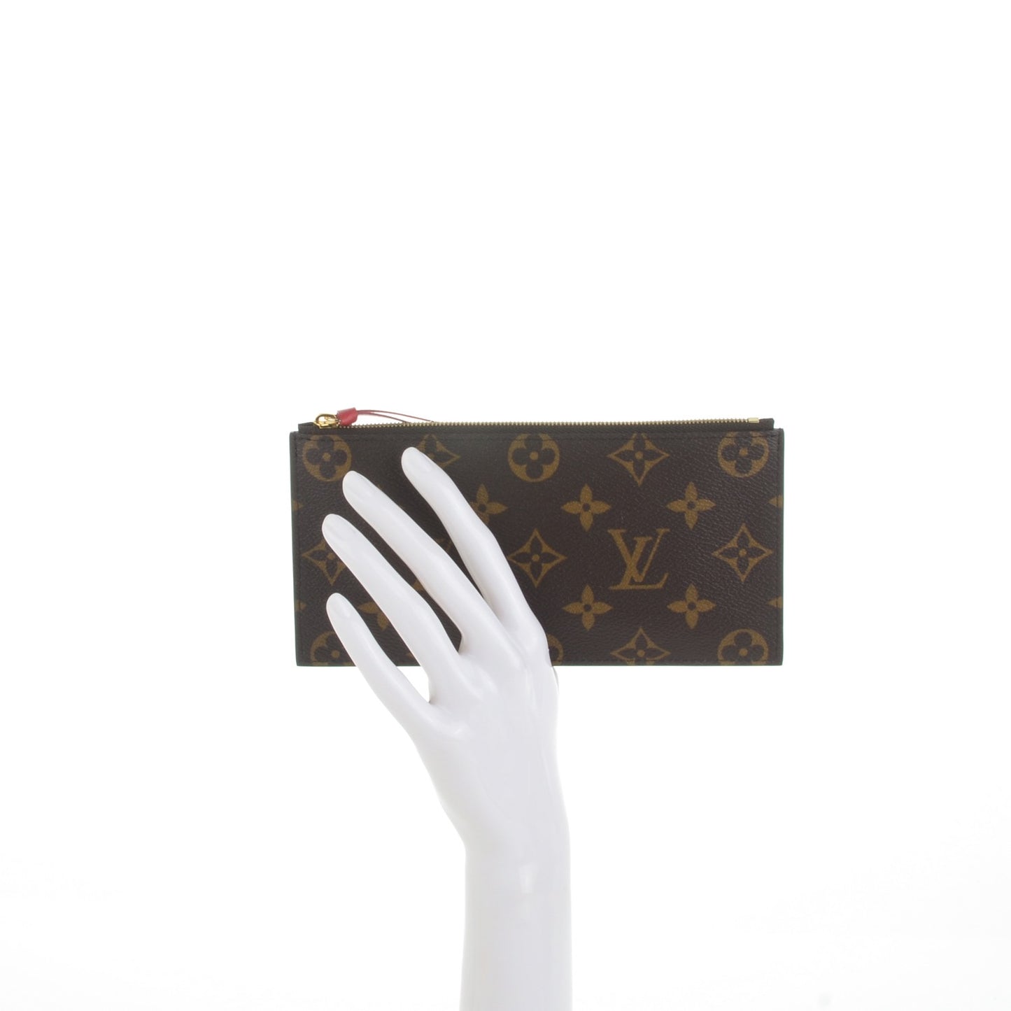 Monogram Felicie Chain Wallet Zippered Insert