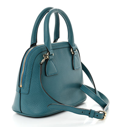 Gucci Dollar Calfskin Small GG Charm Dome Bag Cobalt 3 of 11