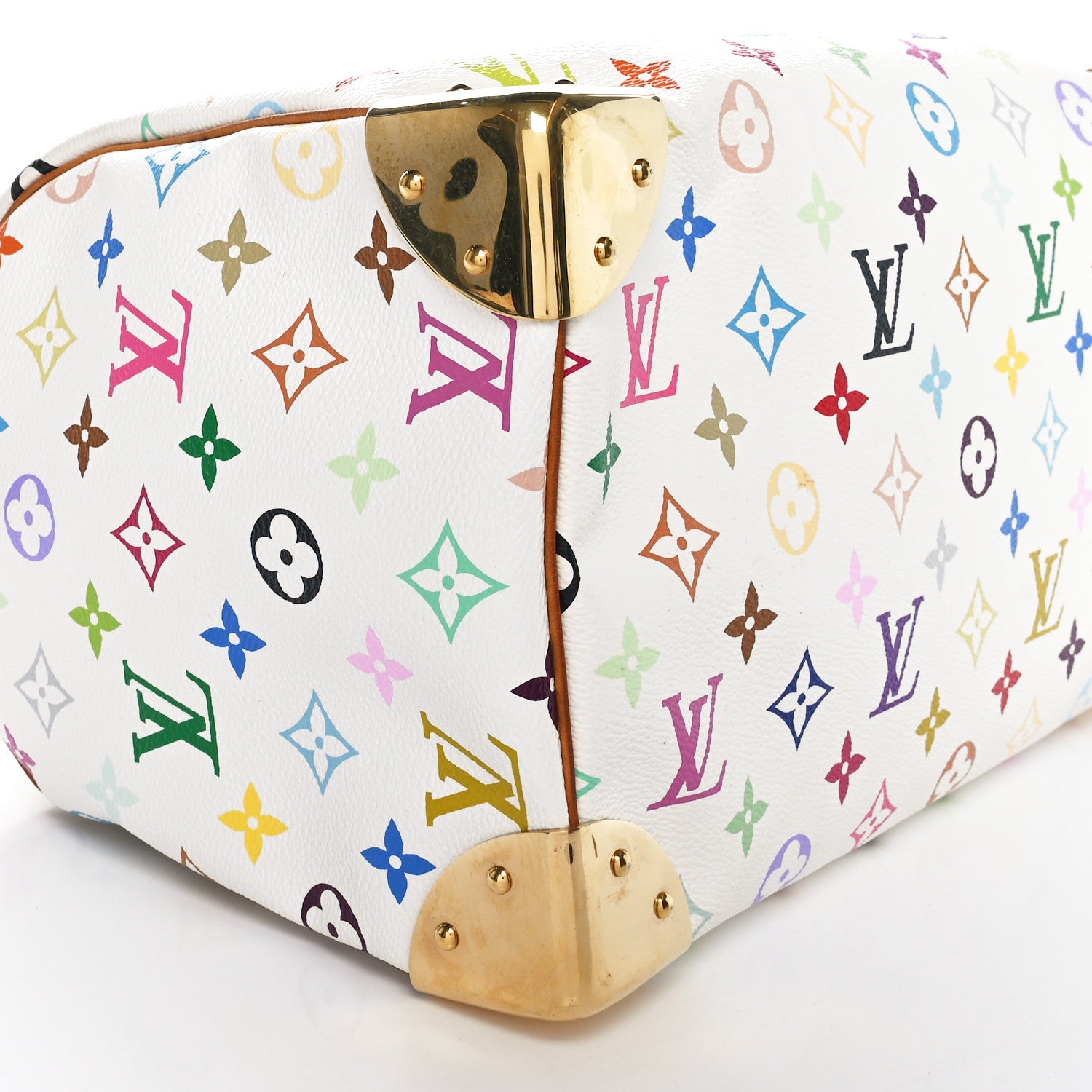 Louis Vuitton Monogram Multicolor Speedy 30 White 8 of 9