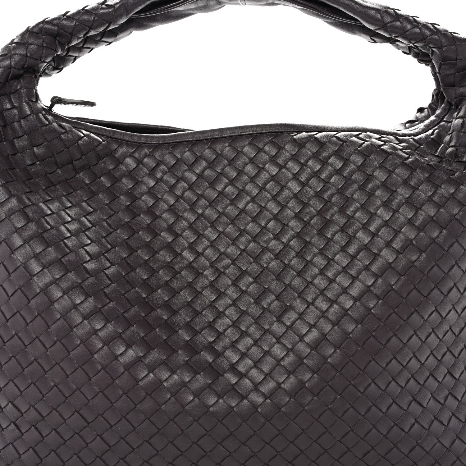 Bottega Veneta Nappa Intrecciato Large Veneta Hobo Ebano 8 of 11