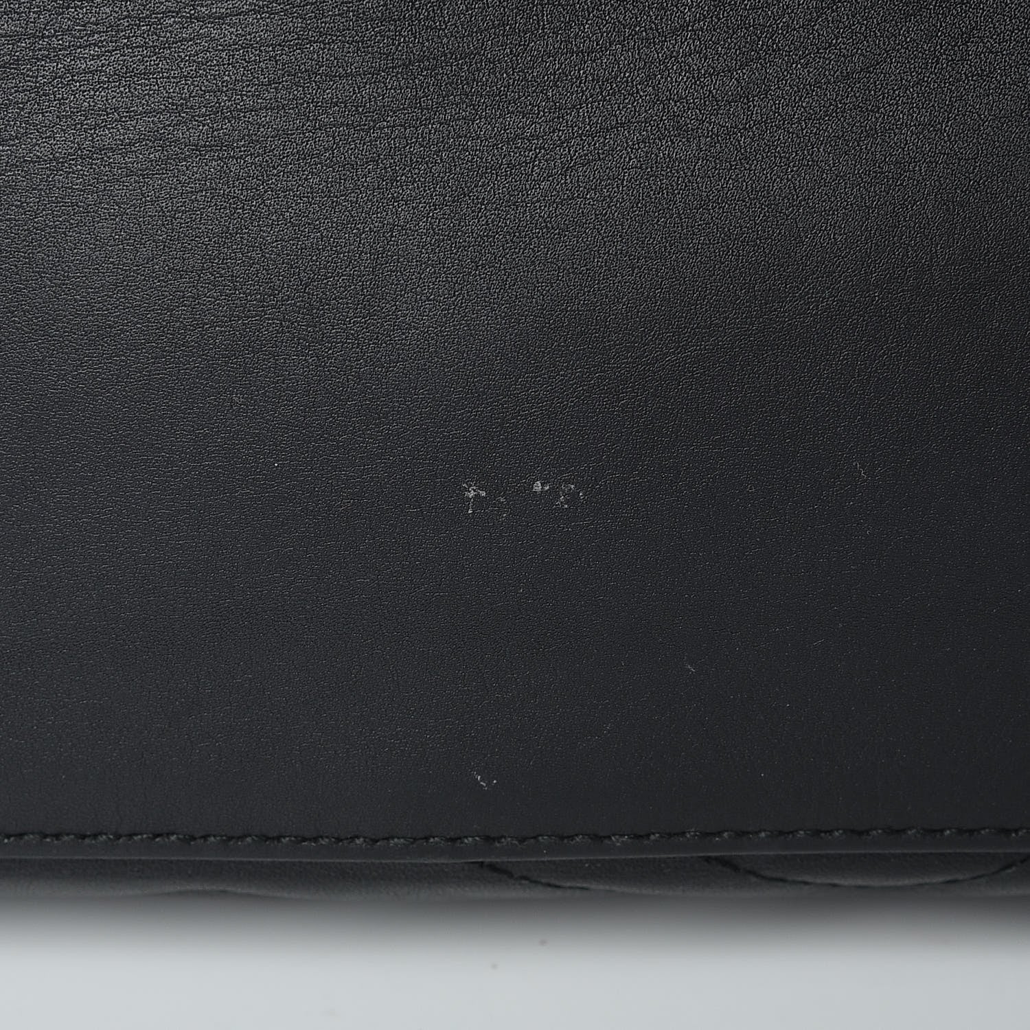 Gucci Calfskin Matelasse Medium GG Marmont Shoulder Tote Bag Black 10 of 11