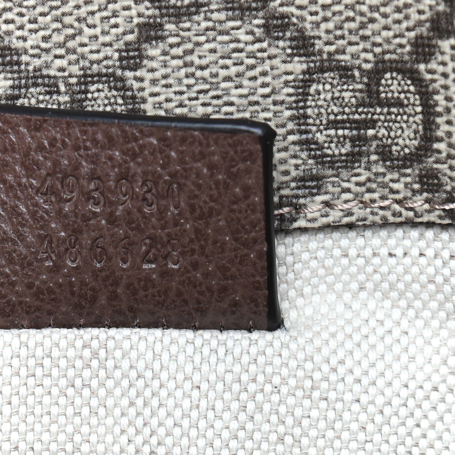 Gucci GG Supreme Monogram Neo Vintage Web Belt Bag Brown 7 of 9
