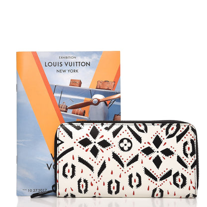 Louis Vuitton Calfskin Zippy Wallet Graphic Print 8 of 8