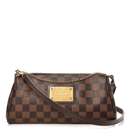 Louis Vuitton Damier Ebene Eva Clutch 1 of 7