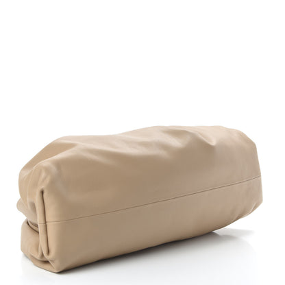 Bottega Veneta Smooth Butter Calf The Pouch Oversized Clutch Nude 4 of 9