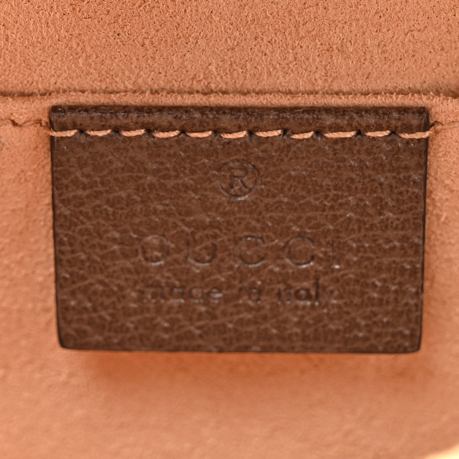 Gucci GG Supreme Monogram Mini Ophidia Top Handle Shoulder Bag Brown 6 of 10