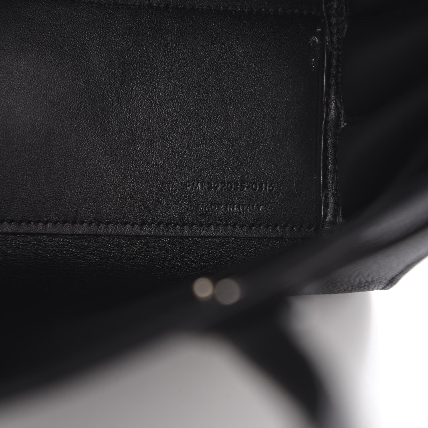 Saint Laurent Grained Calfskin Nano Sac De Jour Black 5 of 9