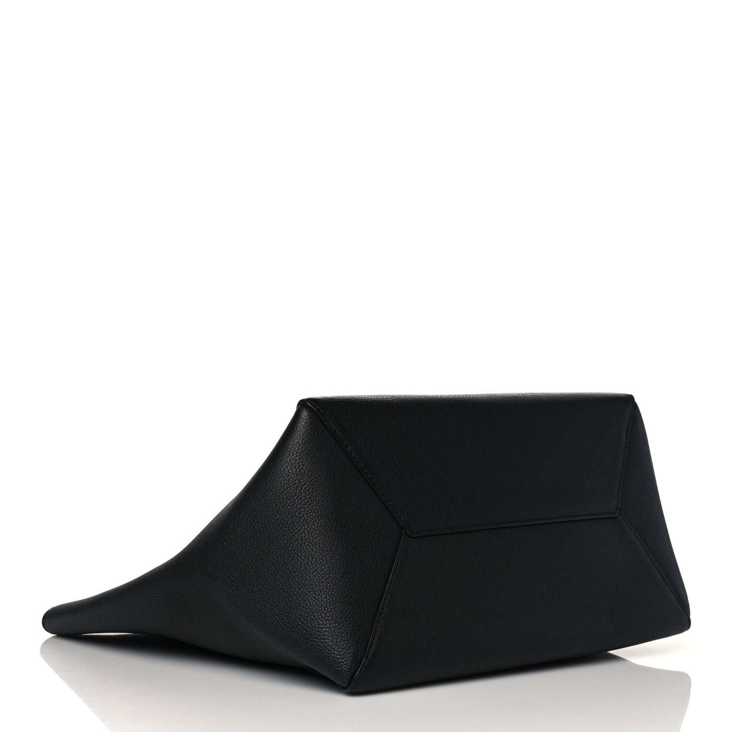 Louis Vuitton Calfskin Lockme Cabas Black 4 of 9