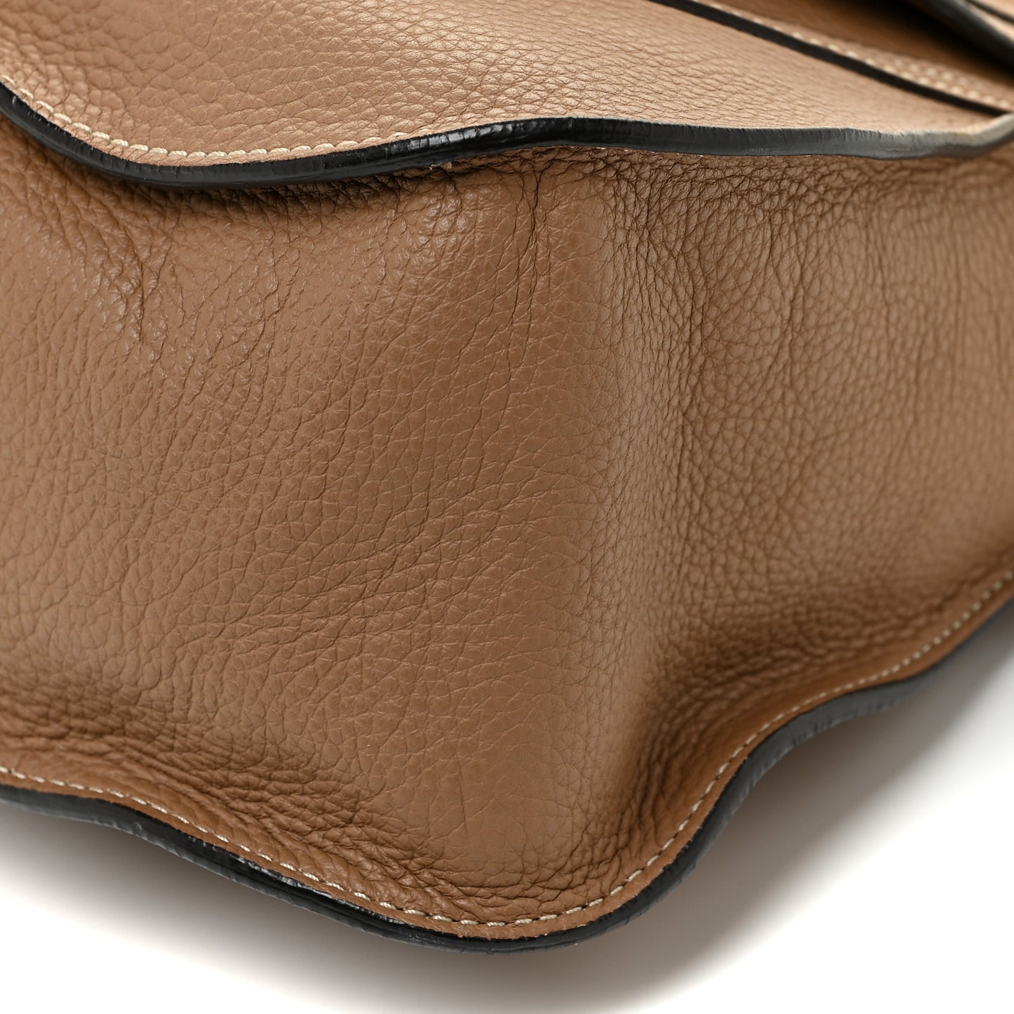 Calfskin Medium Marcie Satchel Nut