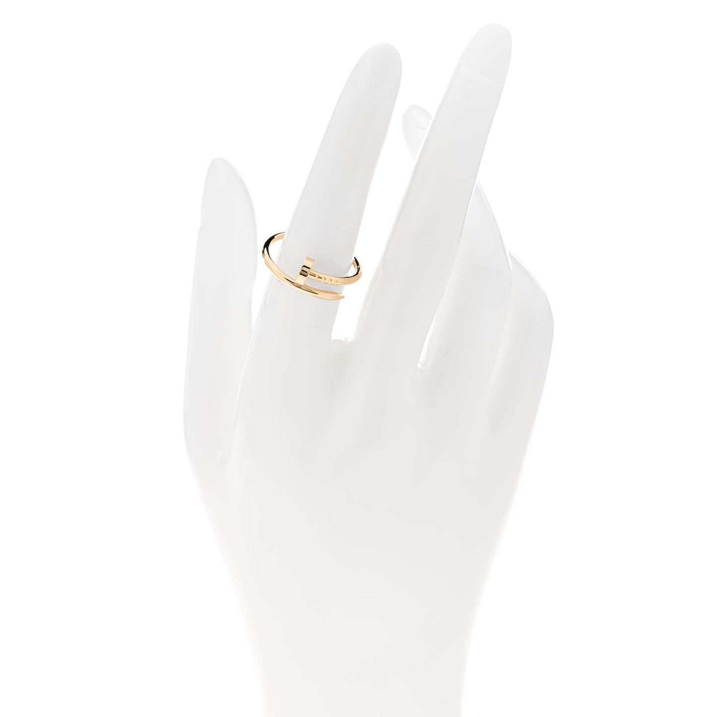 18K Yellow Gold Small Juste Un Clou Ring 54 7