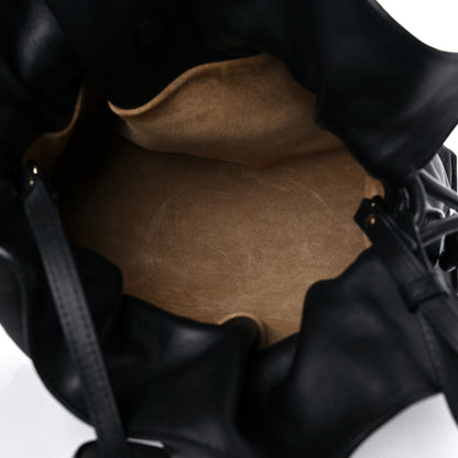Loewe Nappa Flamenco Knot Clutch Black 4 of 8